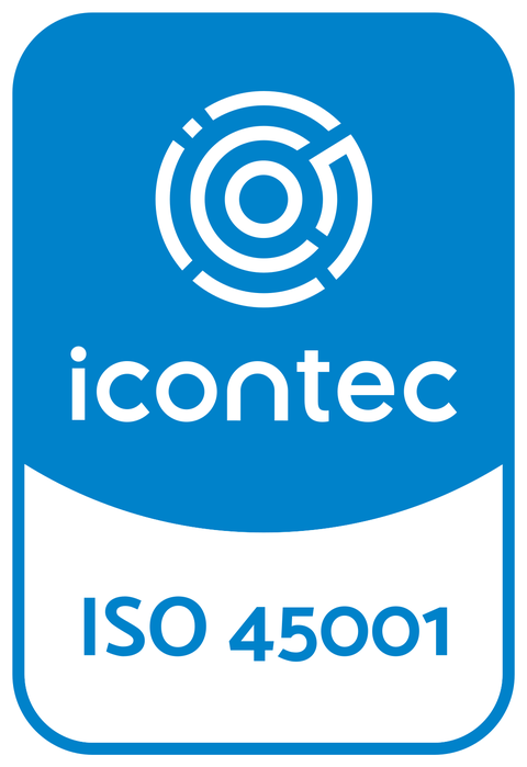 Certificación ICONTEC ISO 45001 — certificado ST-2001725